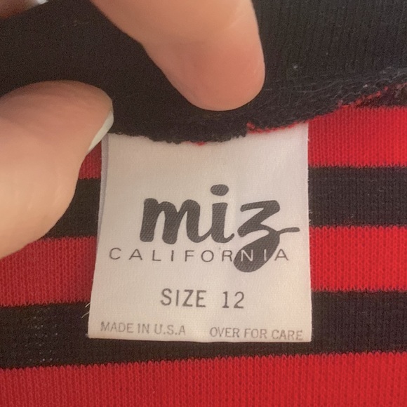 Vintage Miz California Nautical Sweater Dress - Picture 7 of 9